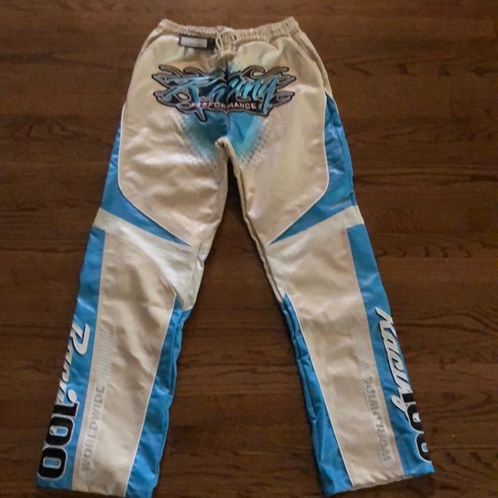 boohoo man leather moto pants